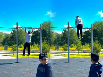 Конкурс «Самый спортивный папа» Номинация «Мой папа-чемпион» Гаджиахмедов Алимута Шамилович Группа 1 (1 корпус) #самыйспортивныйпапародничок25